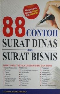 Image of 88 CONTOH SURAT DINAS DAN SURAT BISNIS