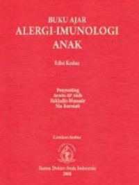 Image of ALERGI - IMUNOLOGI ANAK EDISI 2
