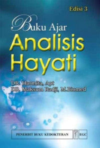 Image of BUKU AJAR ANALISIS HAYATI EDISI 3