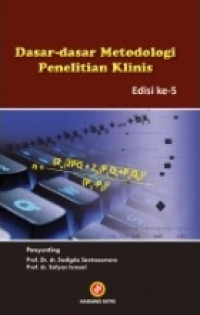 Image of DASAR-DASAR METODOLOGI PENELITIAN KLINIS EDISI 5