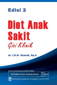 Image of DIET ANAK SAKIT GIZI KLINIK EDISI 2
