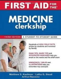 Image of FIRST AIDS FOR THE MEDICINE CLERKSHIP EDISI 3