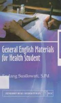 Image of GENERAL ENGLISH MATERIALS FOR HEALTH STUDENT