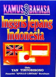 KAMUS 3 BAHASA INGGRIS JEPANG INDONESIA