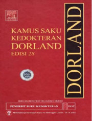 KAMUS SAKU KEDOKTERAN DORLAND EDISI 28