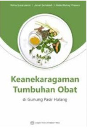 KEANEKARAGAMAN TUMBUHAN OBAT DI GUNUNG PASIR HALANG