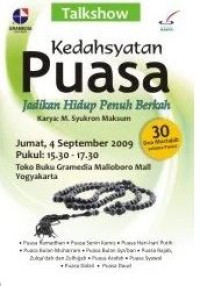 Image of KEDAHSYATAN PUASA JADIKAN HIDUP PENUH BERKAH