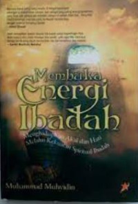 Image of MEMBUKA ENERGI IBADAH