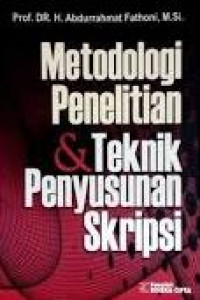 Image of METODE PENELITIAN & TEKNIK PENYUSUNAN SKRIPSI