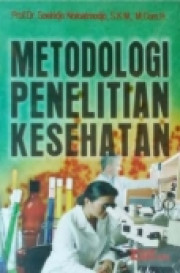 METODOLOGI PENELITIAN KESEHATAN