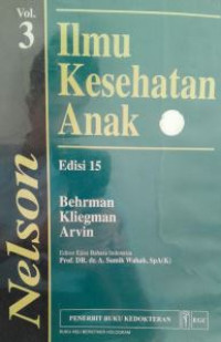 Image of NELSON ILMU KESEHATAN ANAK EDISI 15 VOL 3