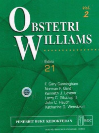 Image of OBSTETRI WILLIAMS VOLUME 2 EDISI 21