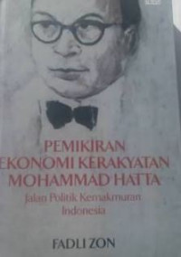 Image of PEMIKIRAN EKONOMI KERAKYATAN MOHAMMAD HATTA