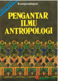 Image of PENGANTAR ILMU ANTROPOLOGI