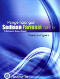 Image of PENGEMBANGAN SEDIAAN FARMASI 1 EDISI REVISI DAN PERLUASAN