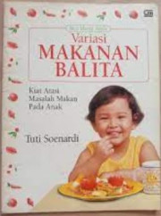 SERI MENU ANAK VARIASI MAKANAN BALITA